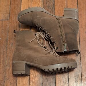 Anne Kelin Brown Leather Ankle Boots